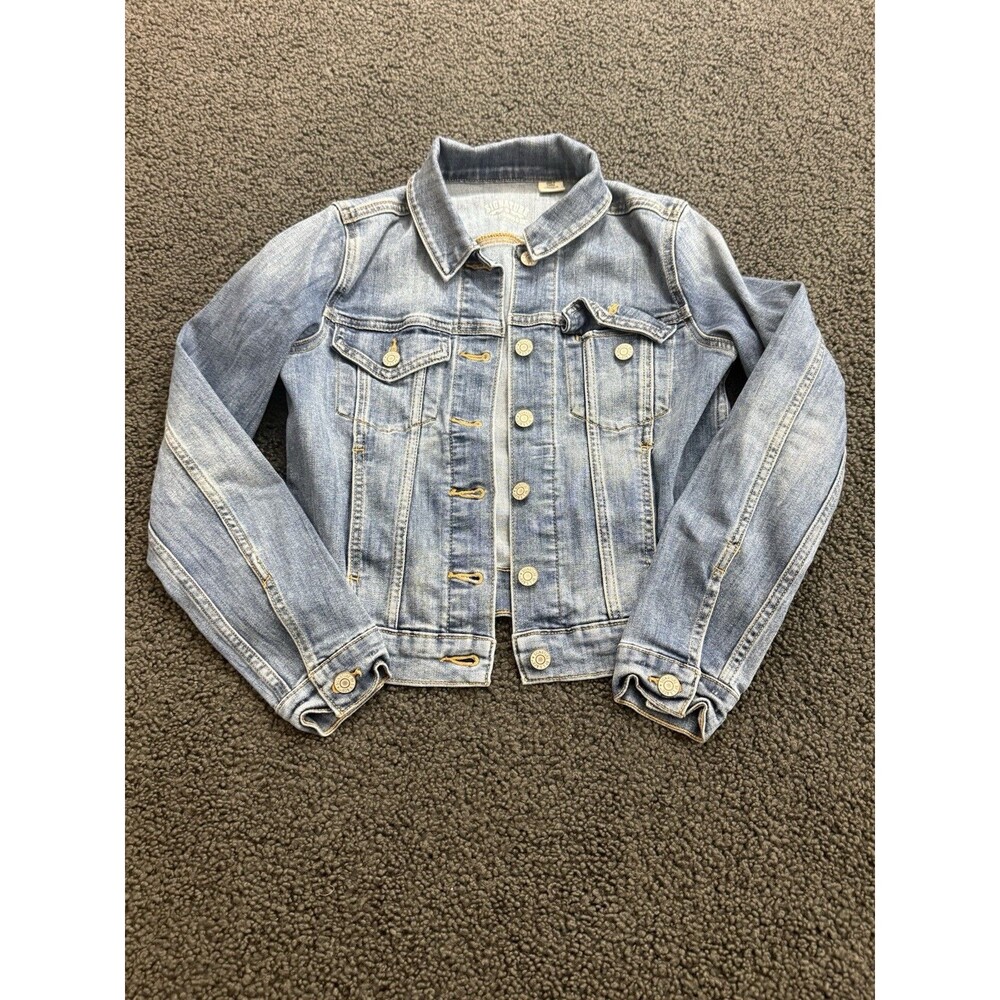 Levi's Girls' Size S / P/ CH Sigature Jeans Jacket Light Wash Blue